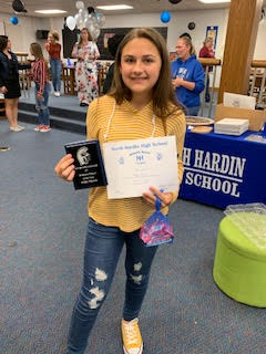 8th Grader Abby Stover