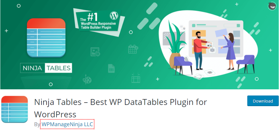 Ninja Tables best WP Table Builder alternatives