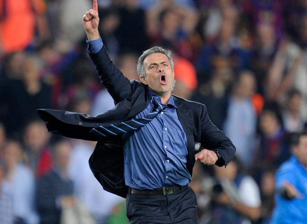 Jose Mourinho’s celebration at Camp Nou will go down in the history of footballing folklore