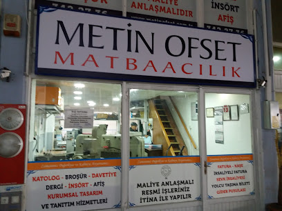Metin Basım Evi | Ankara Matbaa & Reklamcılık Hizmetleri
