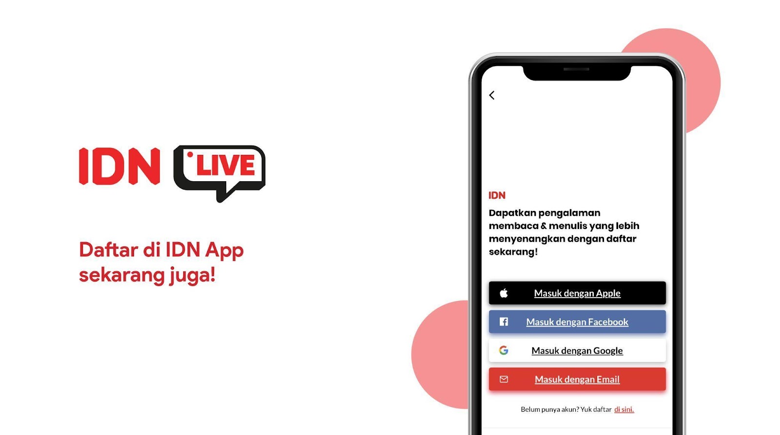 daftar IDN Live