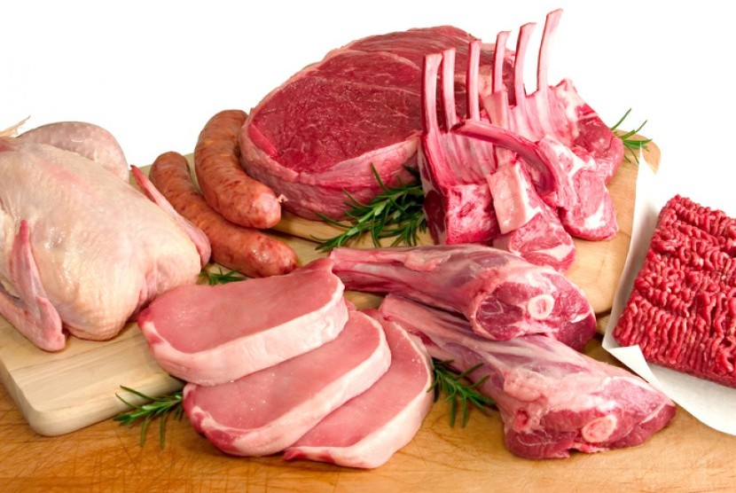 Daging ayam dan daging sapi