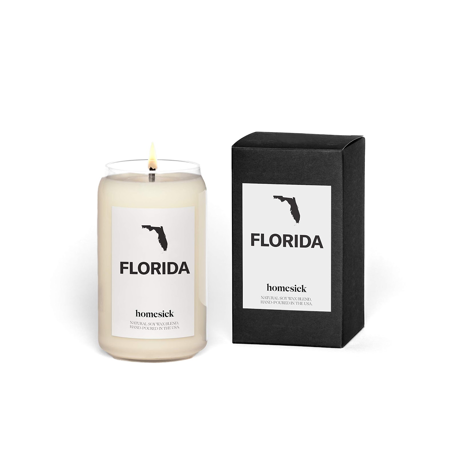 Homesick Premium Scented Candle, Florida