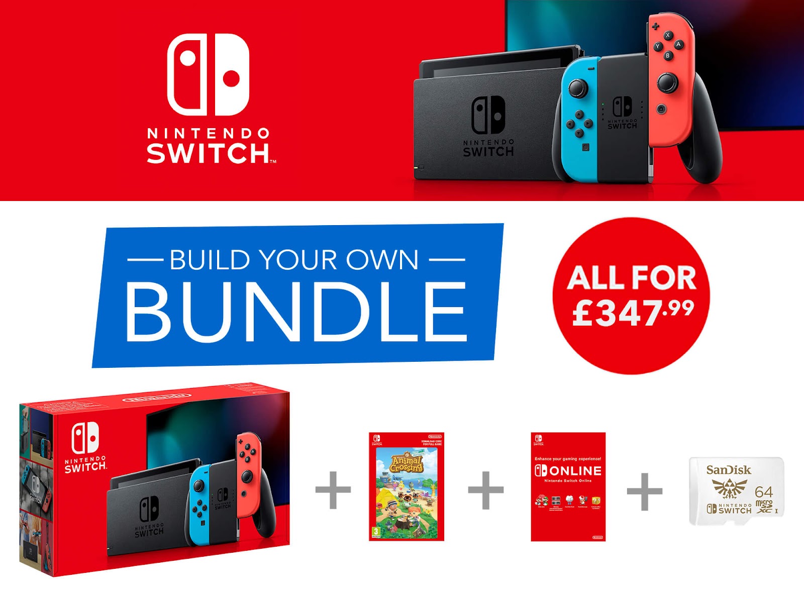 Nintendo Switch bundle ad