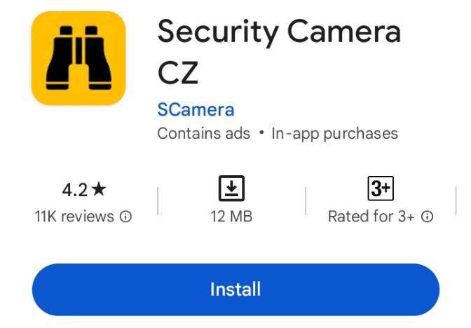 Security Camera Cz