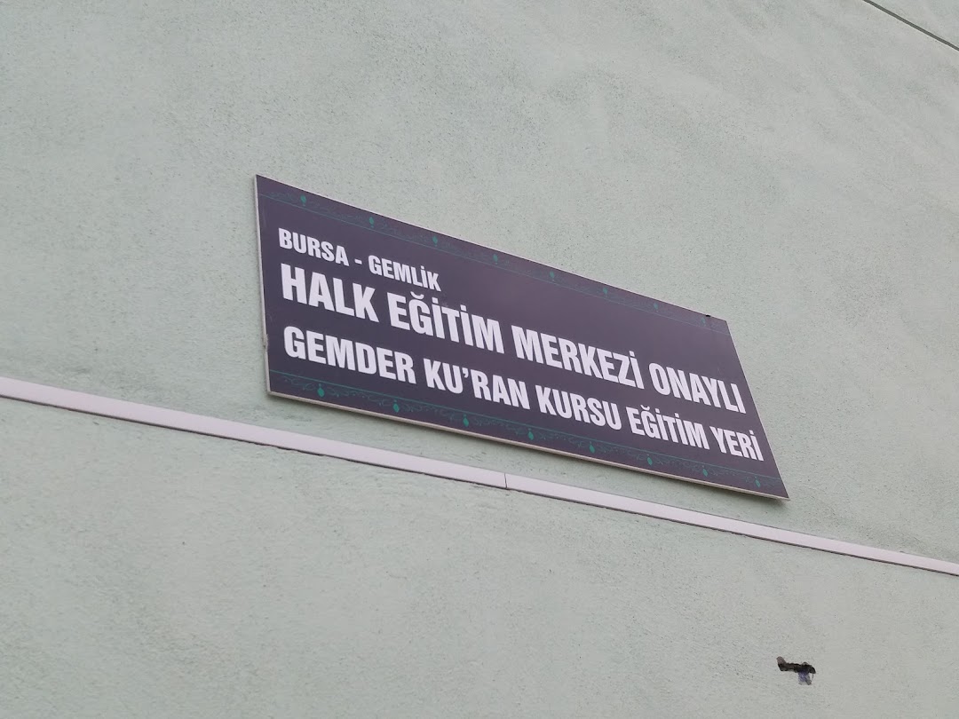 Bursa-Gemlik Halk Eitim Merkezi Onayl Gemder Kuran Kursu Eitim Yeri