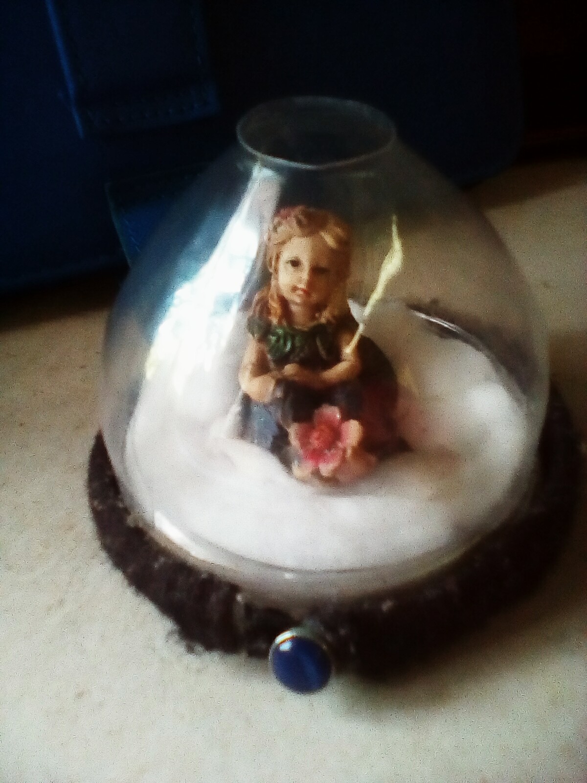 A dome from plastic bottle.