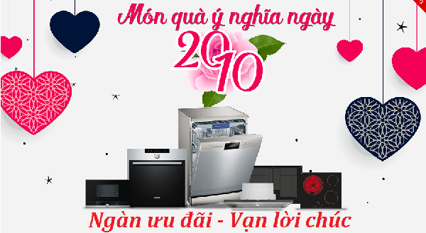 sale 20/10 thiết bị bếp