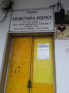 KB Mutiara Agency PT 1379, KB Mutiara Agency, Wisma Sali, Jalan Raja Perempuan Zainab 2, Kubang Kerian, 16150 Kota Bharu, Kelantan, Malaysia