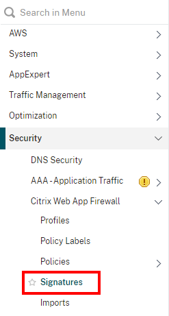 Import Scan Results into Citrix Web App Firewall | Acunetix