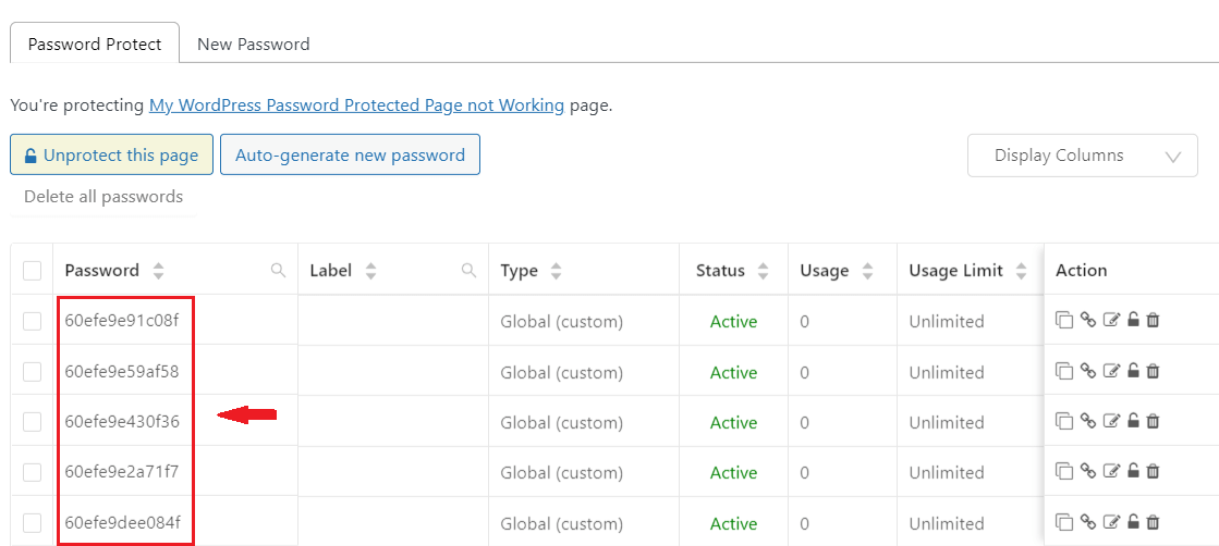 Protect content with multiple passwords