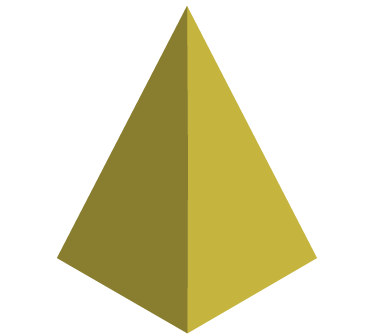 Image of a Square Pyramid.