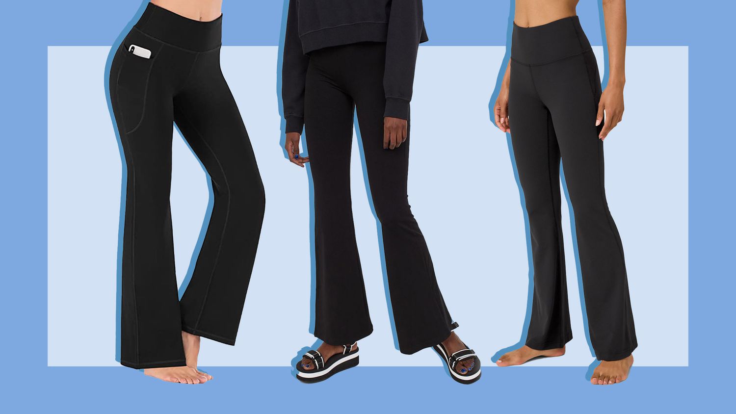 How To Style Flare Yoga Pants