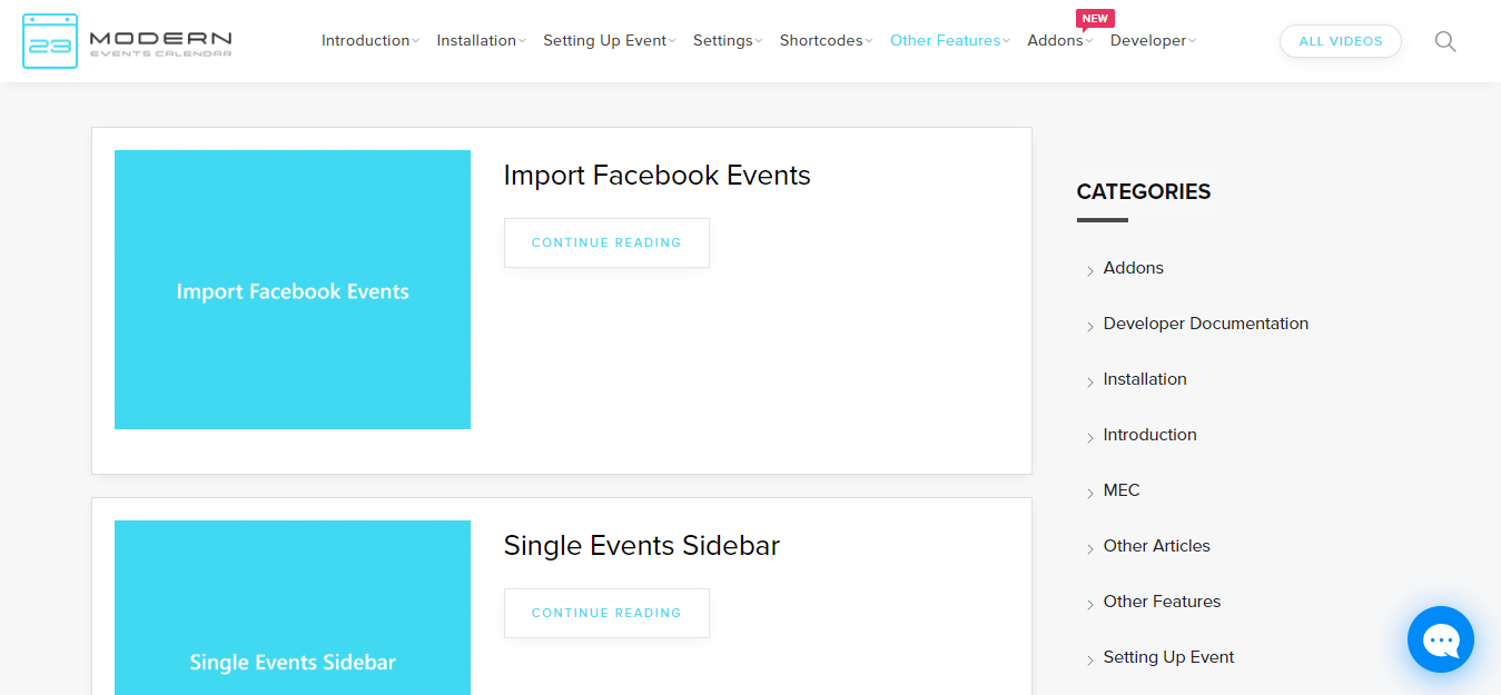 integrações de calendário de eventos modernos
