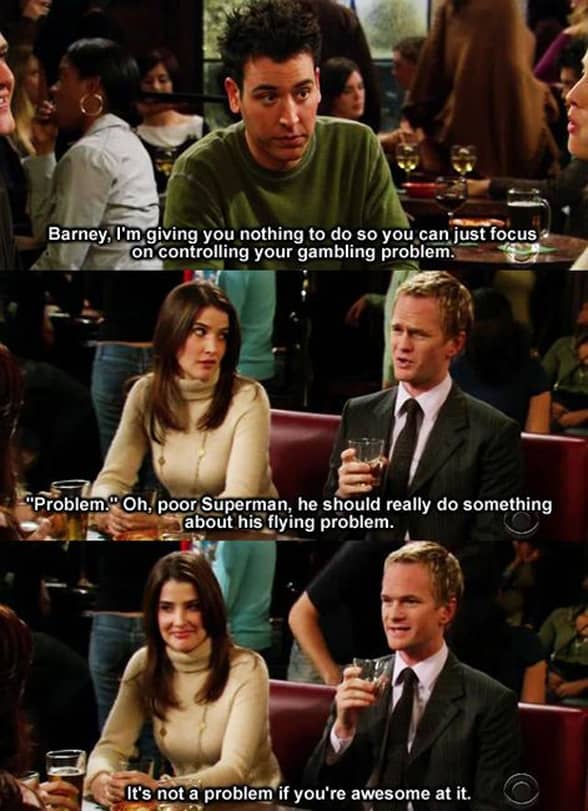 Gambling Memes - Barney from how i met your mother