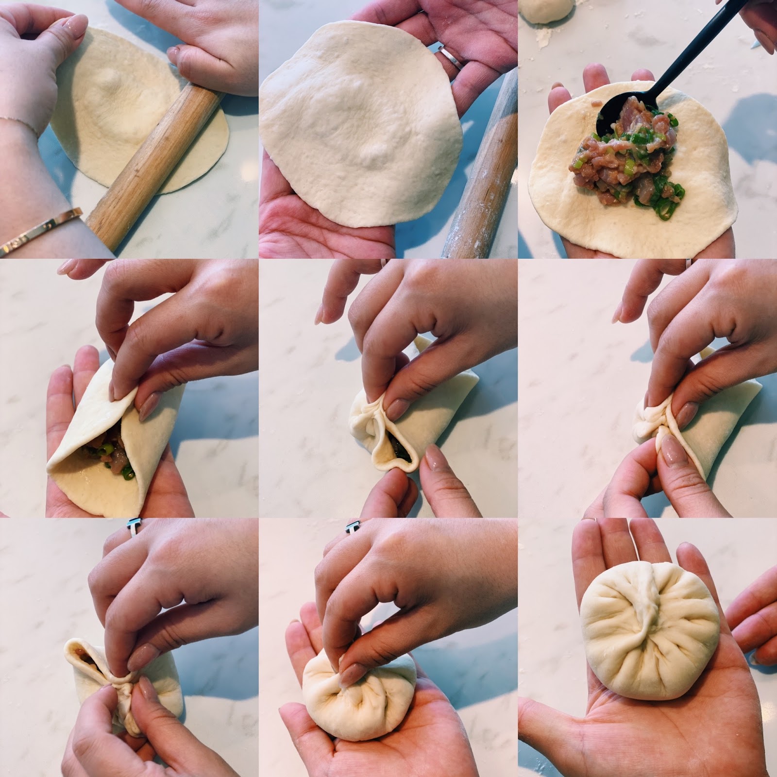 How to make chicken Chinese buns 