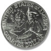 Washington QuartersBicentennial (Dated 1776-1976) - Back