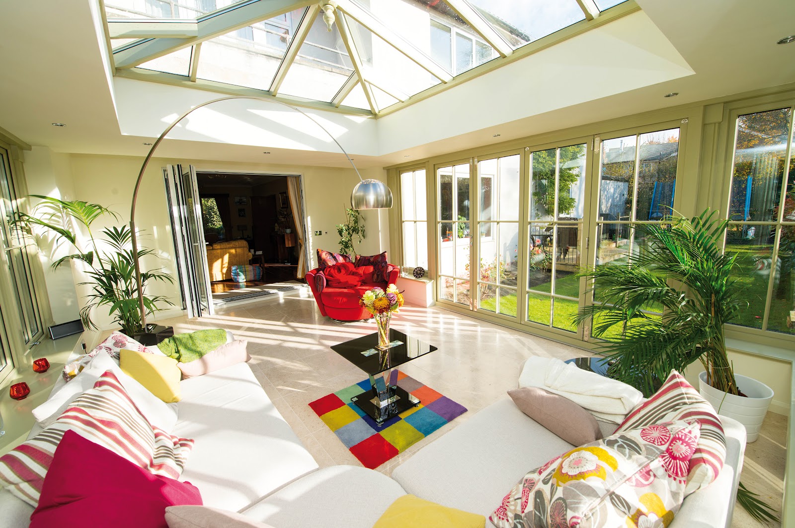 Light-filled conservatory space