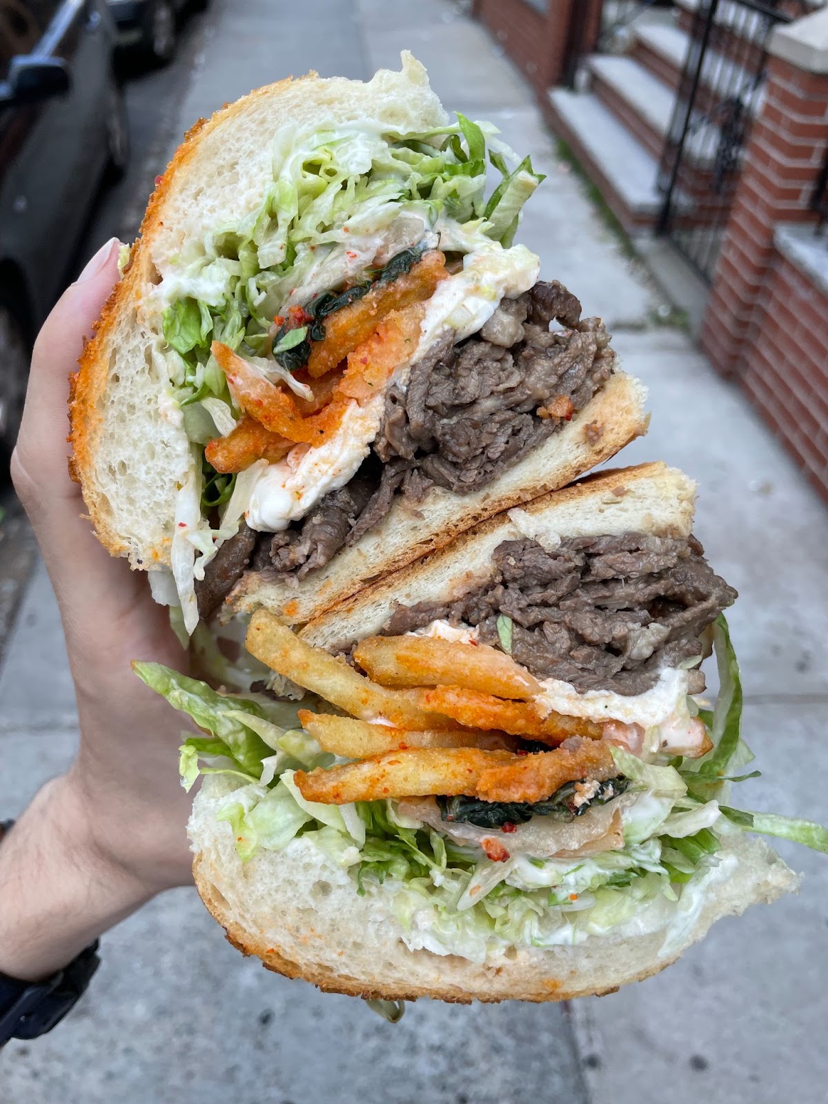 11 best New York Sandwiches of 2022 - Mission Sandwich Social Steve Byrne sandwich