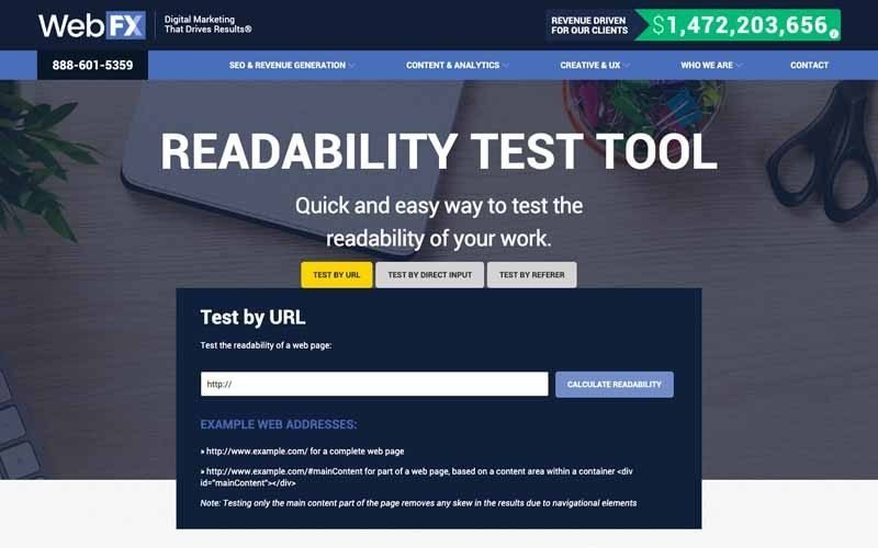 Readability etst tool
