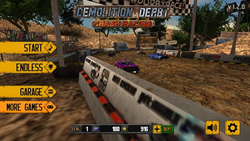 เกม Demolition Derby: Crash Racing