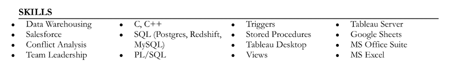 computer literate on resume