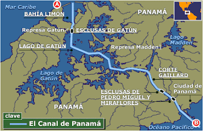 BBC Mundo - Canal de Panamá: mapa interactivo