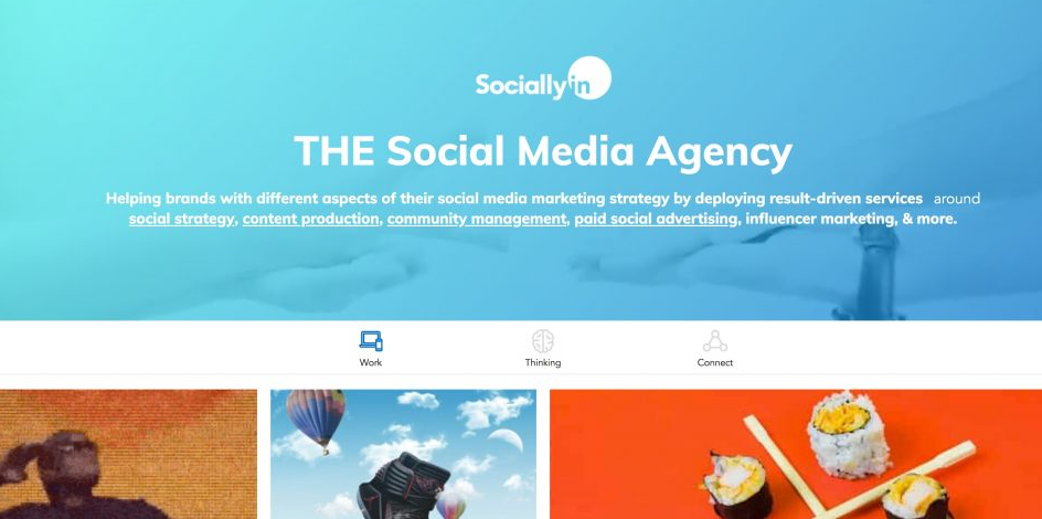 Socially in eCommerce agency 
