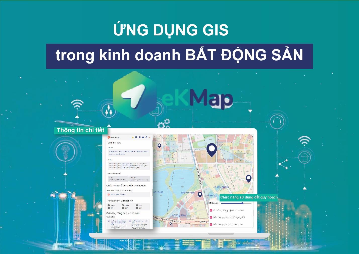 Ứng dụng hệ thống thông tin địa lý Gis trong kinh doanh bất động sản 