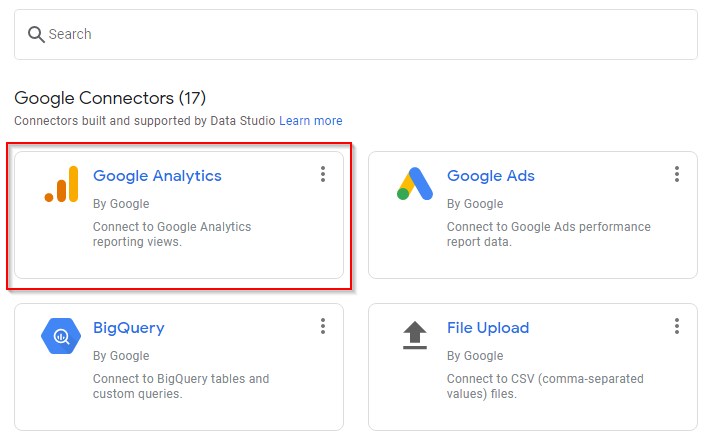 Google Data Studio Ecommere Dashboard: Click Google Analytics | Hevo Data
