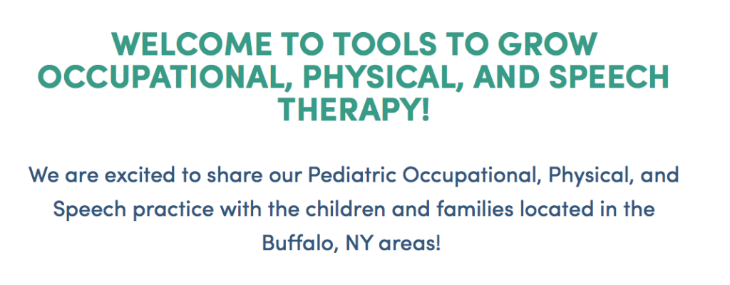 Tools to grow occupational, physical, and speech therapy
