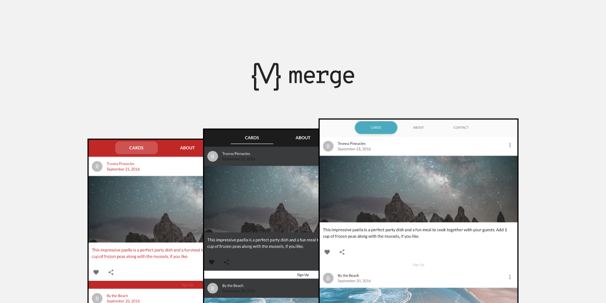 UXPin Mergeで テーマの切り替え を簡単に