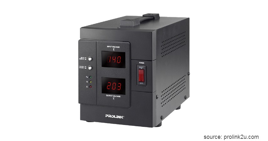 Prolink PVR1000D - 7 Stabilizer Listrik Terbaik dengan Harga Terjangkau