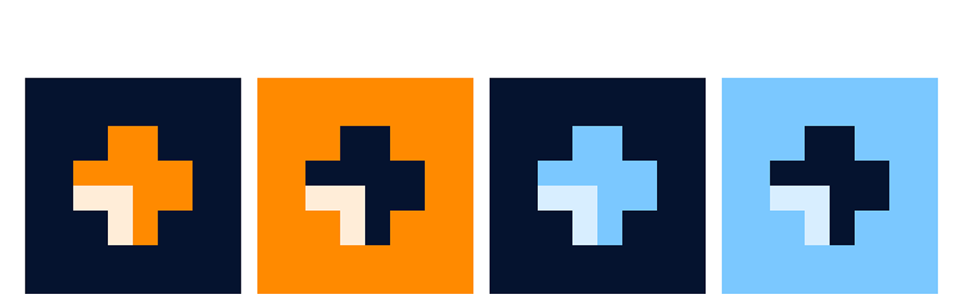 blue branding  clean germany Health identity Logo Design medical medicine White