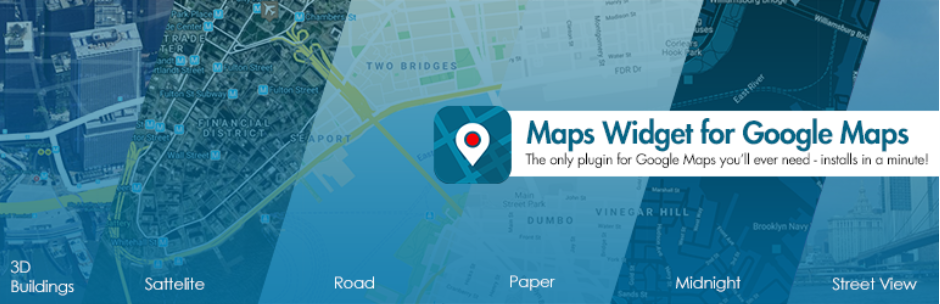 rekomendasi widget website terbaik: google maps widget