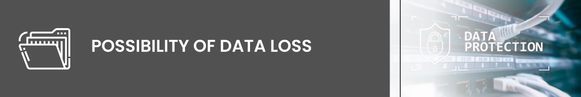 shared hosting: Possibility of Data Loss