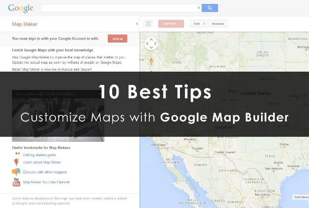 google map builder