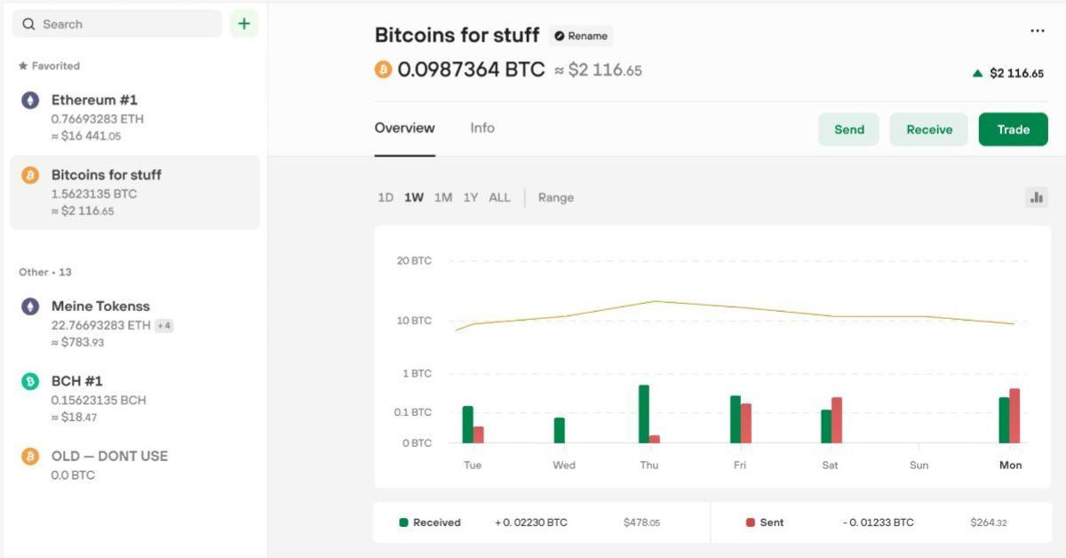 trezor suite app