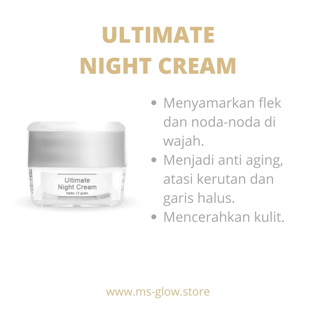 Ultimate Night Cream MS Glow
