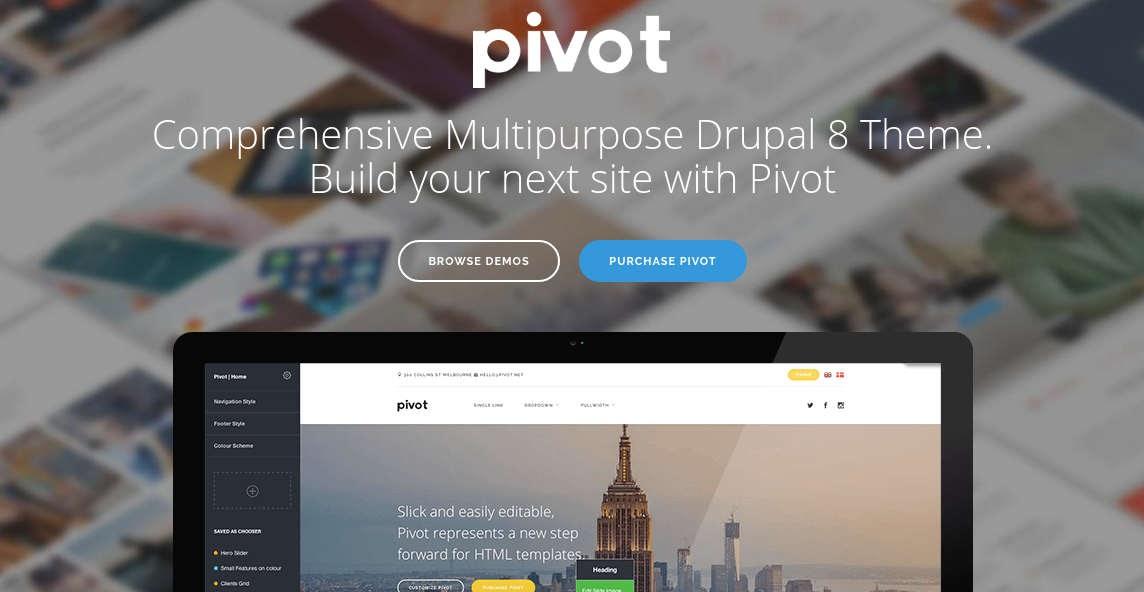 Drupal 9 theme Pivot