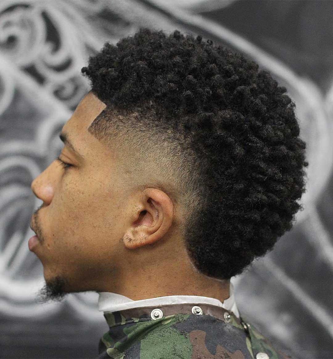 20+ Modern Burst Fade Mohawk Haircuts for Men - Men's Hairstyle Tips
