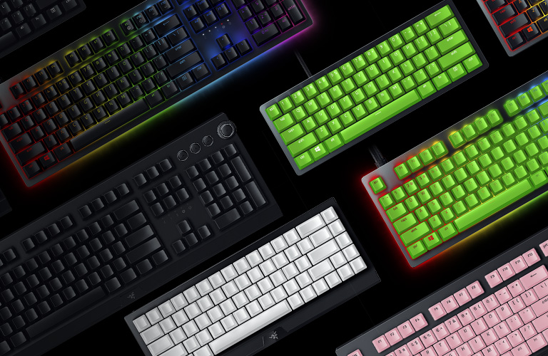 Lighting on RGB & LED keyboards improves keystroke accuracy and reduces eyestrain.