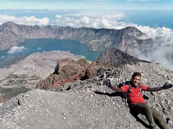 sumber air panas rinjani