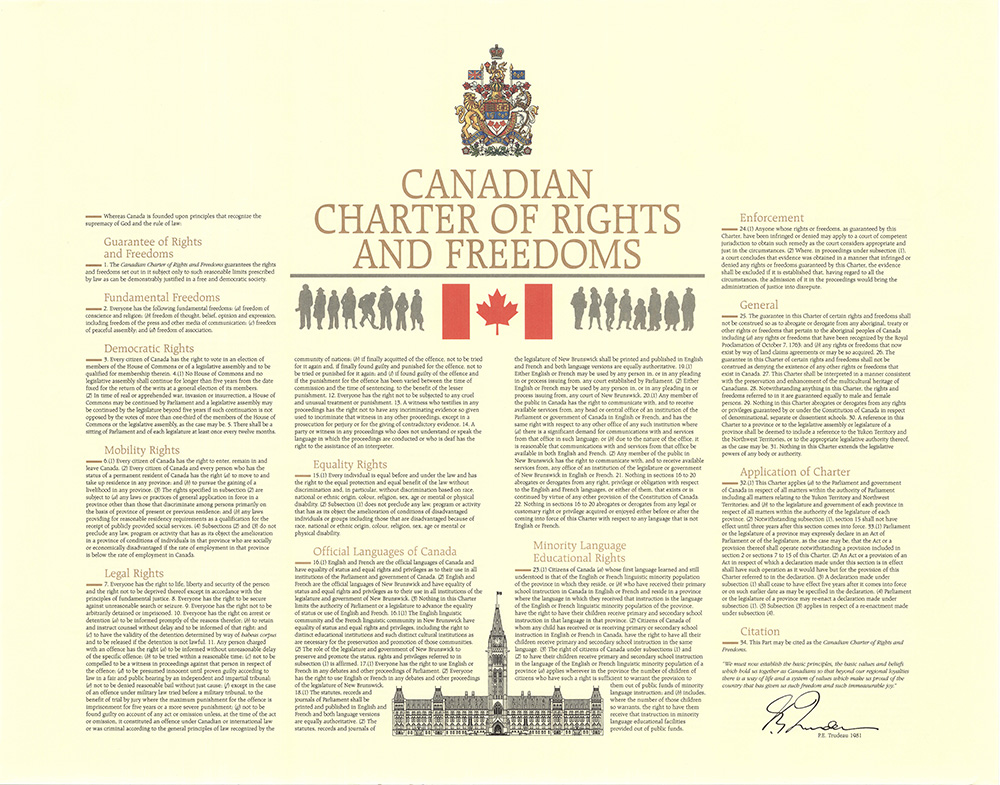 Image result for charter of rights and freedoms