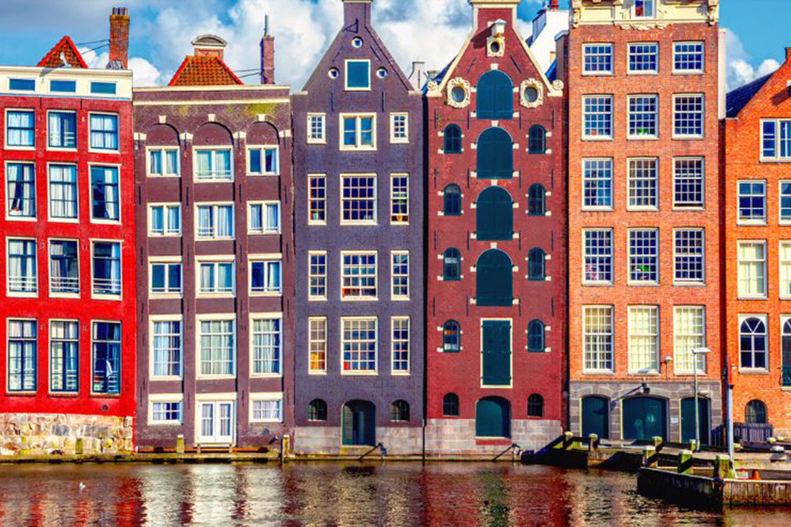 Budovy Amsterdamu
