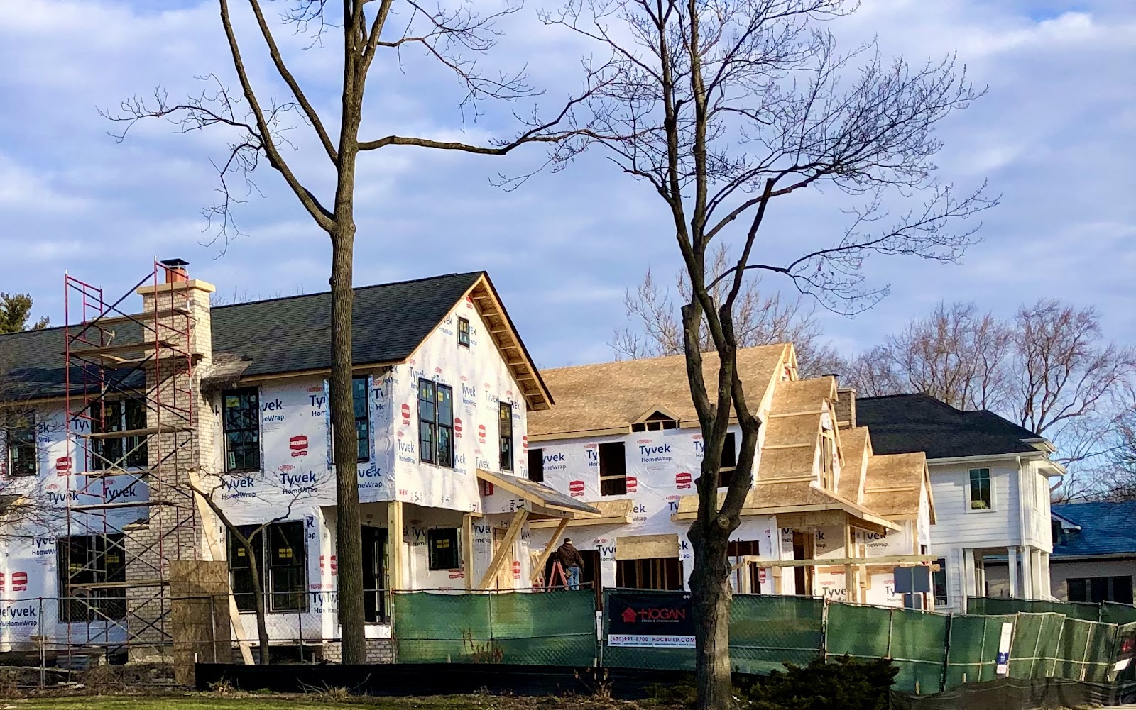 Photo of Multiple New Homes Under  Construction