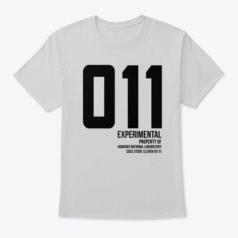 Image of The Stranger Things Eleven Shirt — Experimental Property Edition