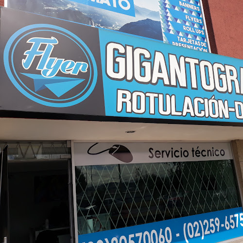 Opiniones de Flyer Gigantografias en Quito - Agencia de publicidad