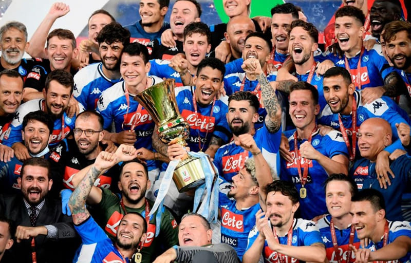 Coppa Italia - Giải vô địch bóng đá Ý mà Napoli từng tham dự
