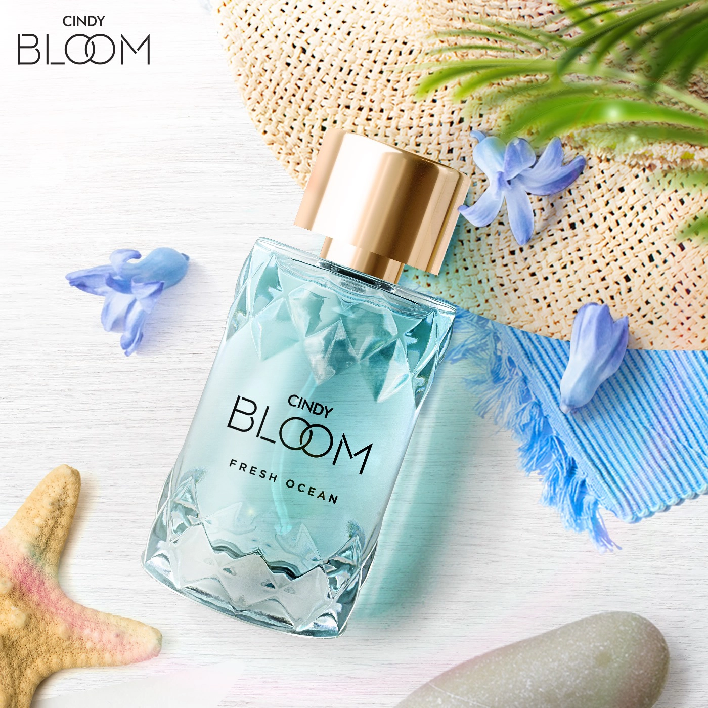 Nước hoa Cindy Bloom Fresh Ocean đem lại làn gió mát, thổi bay khó chịu của thời tiết oi bức